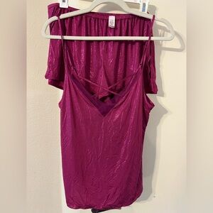 Victoria's Secret Shine Supersoft Cami (L) & Shorts (XL) set